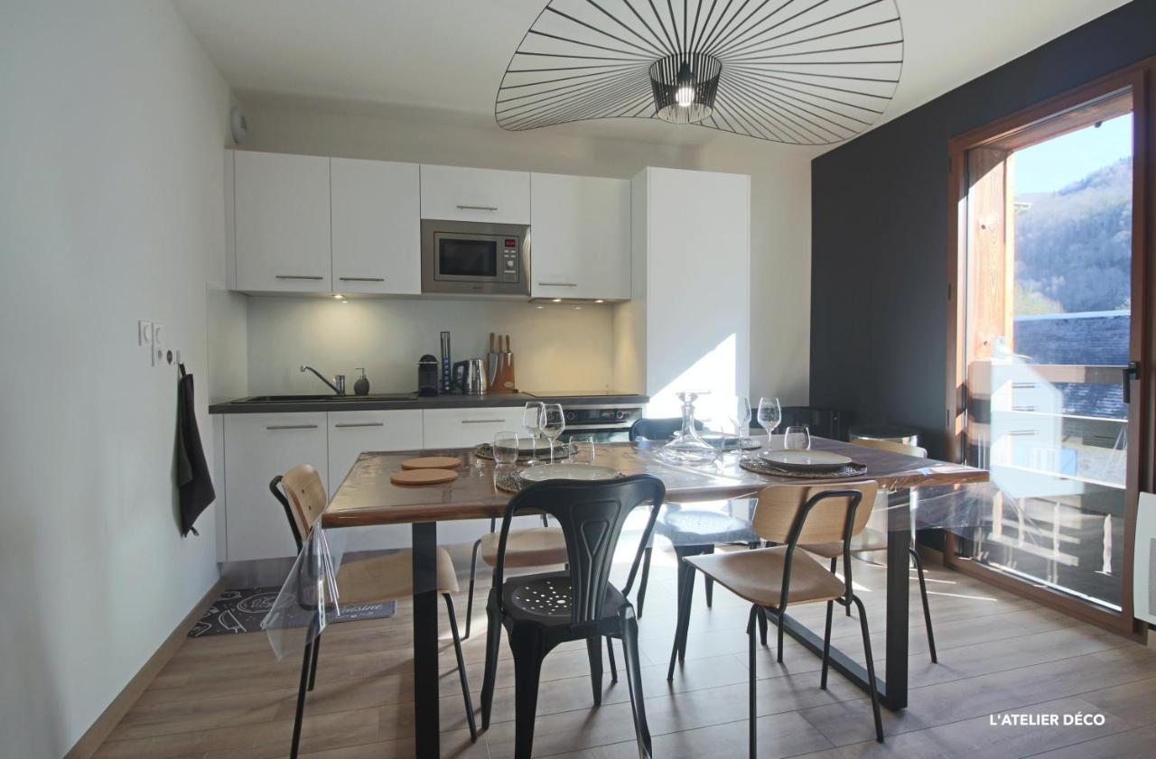 Magnifique T5 Duplex De Grand Standing 120M2 Neuf Classe 4 Etoiles Pour 8 Personnes En Plein Centre De Saint-Lary-Soulan Exteriör bild
