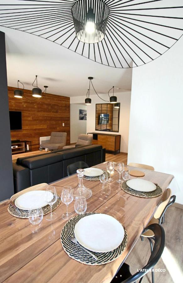 Magnifique T5 Duplex De Grand Standing 120M2 Neuf Classe 4 Etoiles Pour 8 Personnes En Plein Centre De Saint-Lary-Soulan Exteriör bild